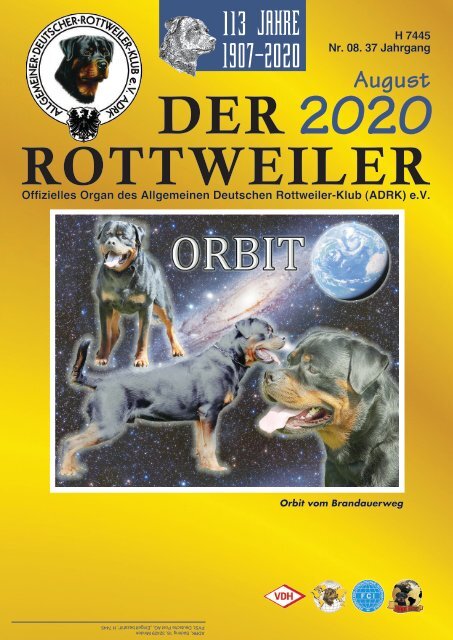 Der Rottweiler - Ausgabe August 2020