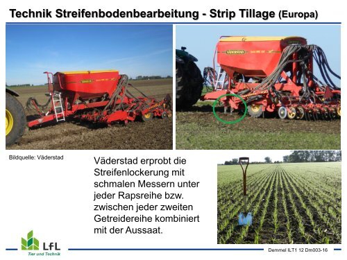 Streifenbodenbearbeitung / Strip Tillage im Mais - Bayern