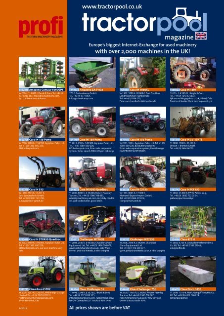 magazine www.tractorpool.co.uk - traktorpool-Magazin