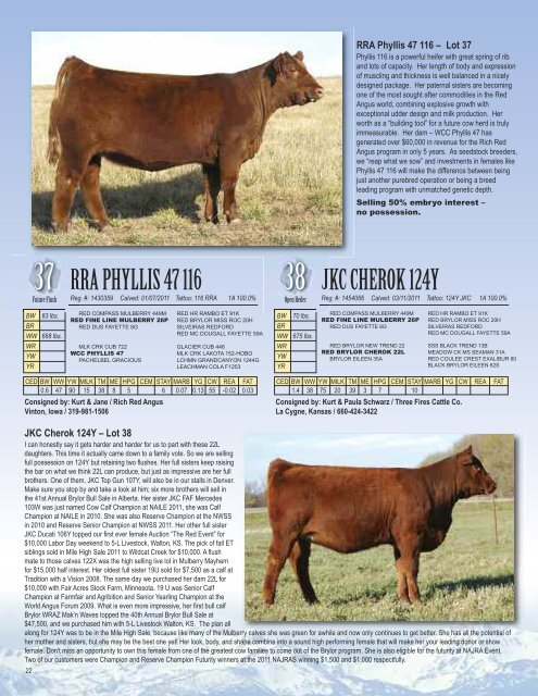 2012 Mile High Classic Red Angus Auction - National Western Stock ...