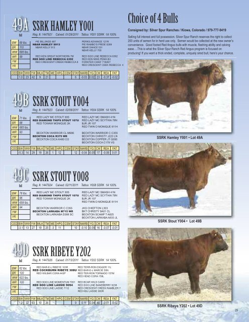 2012 Mile High Classic Red Angus Auction - National Western Stock ...