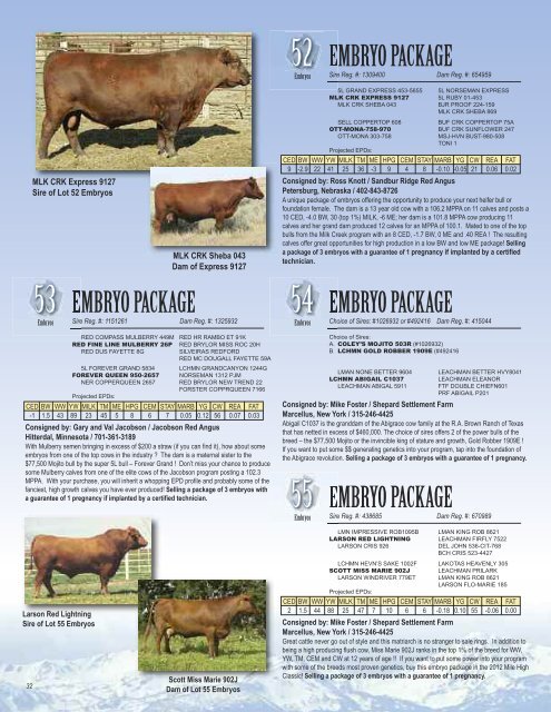 2012 Mile High Classic Red Angus Auction - National Western Stock ...