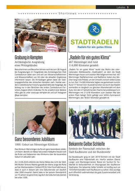 TRENDYone | Das Magazin – Allgäu – August 2020