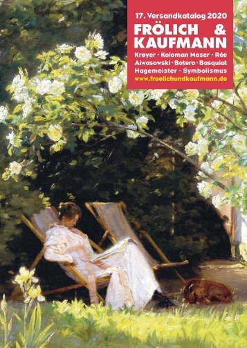 Frölich & Kaufmann 17. Versandkatalog 2020