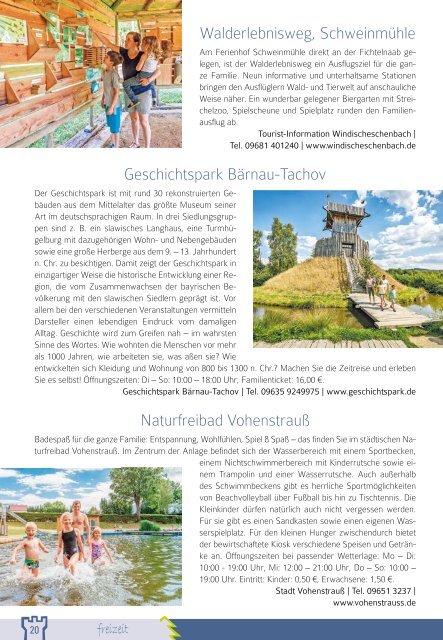 Freizeitmagazin Oberpfälzer Wald August 2020