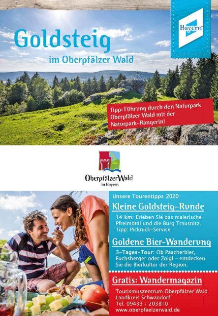 Goldsteig Wandermagazin Magazin August 2020