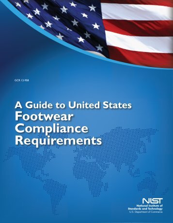 Footwear Compliance Requirements - NIST Global Standards ...