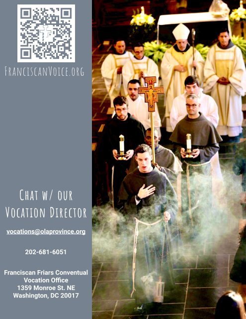 Franciscan Friars Conventual Vocations
