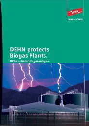 DEHN protects Biogas Plants. - Dehn Austria