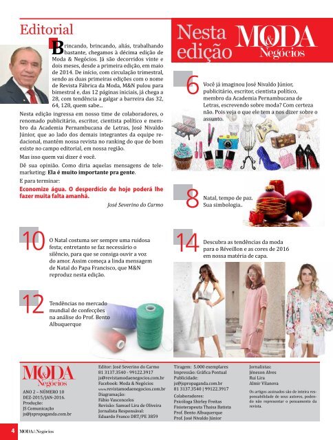 Moda & Negócios EDIÇÃO 10