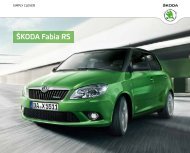 ŠKODA Fabia RS