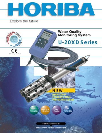 U-20XD Series Water Quality Monitoring System - Horiba