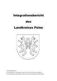 Integrationsbericht des Landkreises Peine - Kreise für Integration