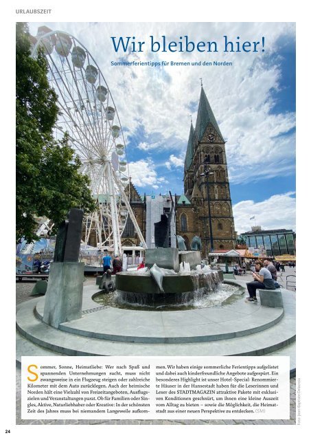 STADTMAGAZIN Bremen August 2020