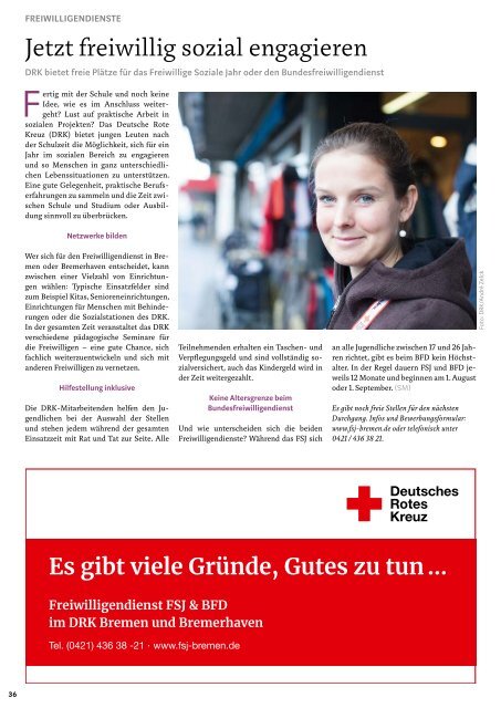 STADTMAGAZIN Bremen August 2020