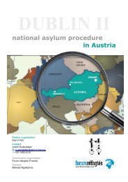 national asylum procedure in Austria - Dublin Project