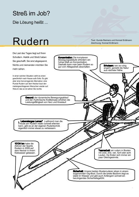 Rennrudern - Stuttgarter Rudergesellschaft