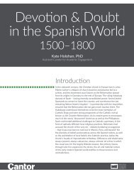  Devotion and Doubt in the Spanish World, 1500-1800 