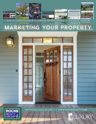 Marketing Your Property - Roche Realty Group, Inc.