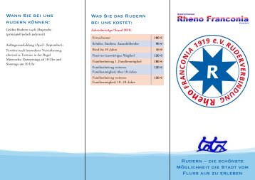 Rheno-Flyer+Preisliste - Ruderverbindung Rheno-Franconia e.V.