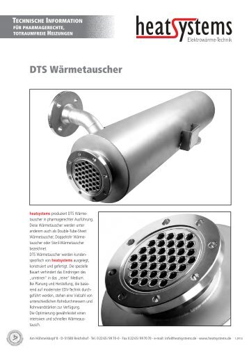 DTS Wärmetauscher - Heatsystems