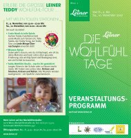 VERANSTALTUNGS- PROGRAMM