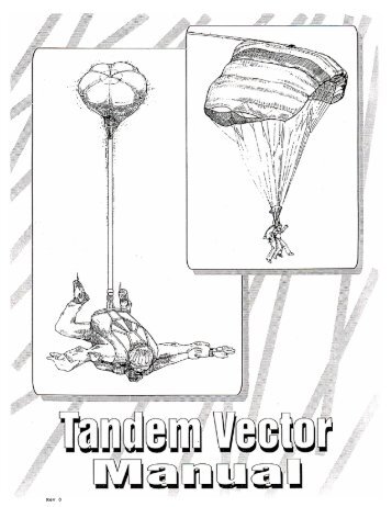 Tandem Vector 2 Manual - United Parachute Technologies