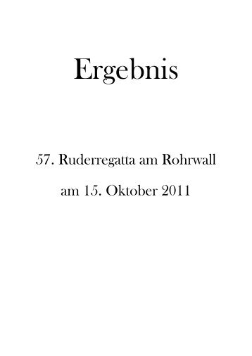 Regattaprogramm - Rudergemeinschaft Rotation Berlin e.V.