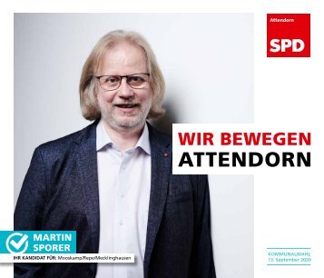 SPD-Attendorn – Kommunalwahl2020 – Martin Sporer