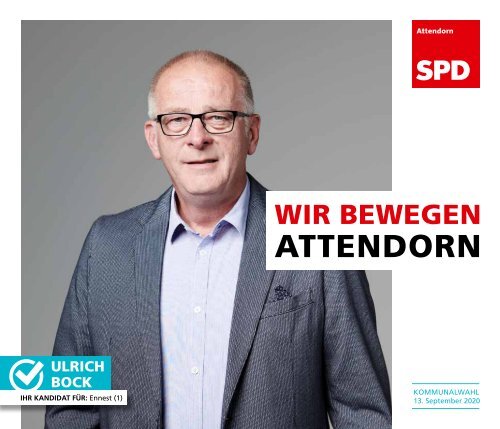 SPD-Attendorn – Kommunalwahl2020 – Ulrich Bock