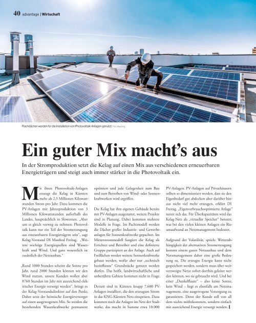 advantage eMagazin 2020 Nr. 4