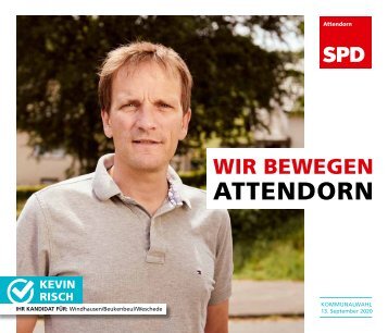 SPD-Attendorn – Kommunalwahl2020 – Kevin Risch