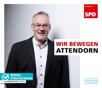 SPD-Attendorn – Kommunalwahl2020 – Bernd Strotkemper