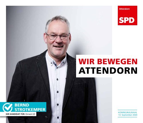 SPD-Attendorn – Kommunalwahl2020 – Bernd Strotkemper