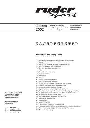 SACHREGISTER