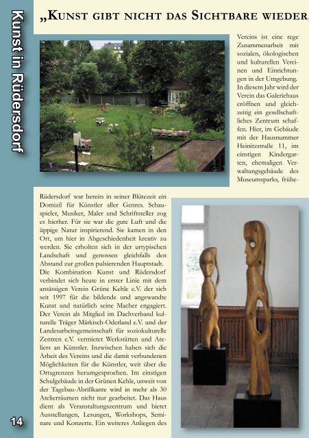 Gemeindemagazin Rüdersdorf 2004 - Stadtmagazin BS GmbH