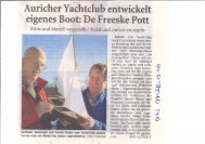 De Freeske Pott - Yacht Club Aurich