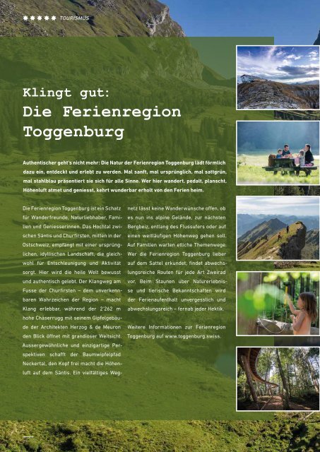 Bündner Stern Ausgabe 10 online - Hochglanzmagazin