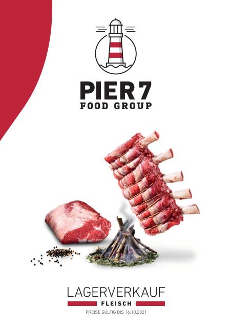 Pier7 Preisliste Privatverkauf - Fleisch