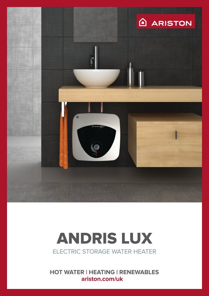 Ariston Thermo - Next Evo X UK Manual