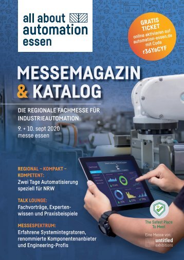Messemagazin & Katalog | all about automation essen