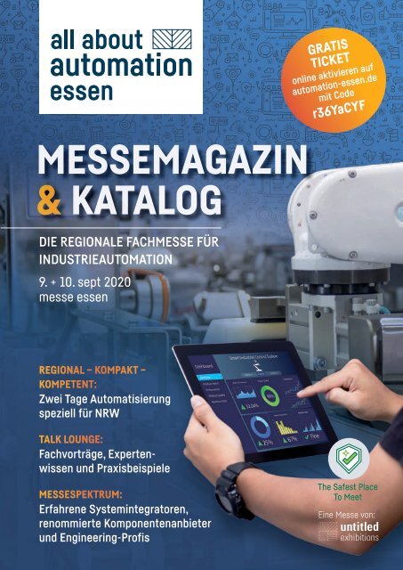 Messemagazin & Katalog | all about automation essen