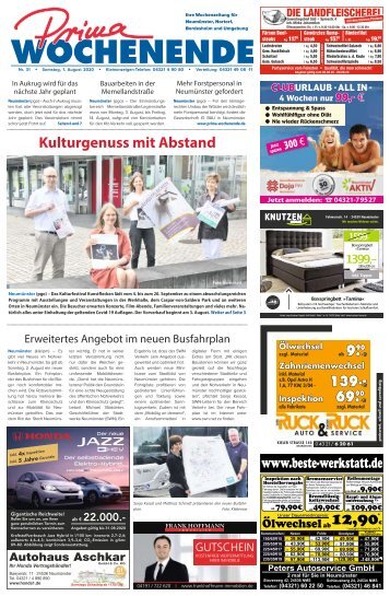 Prima Wochenende 31 2020