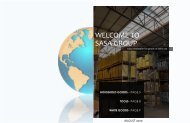SaSa Group - Katalog Englisch