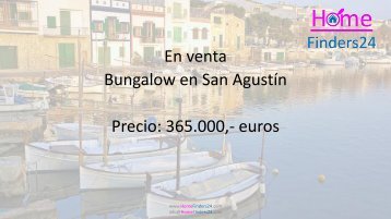 Bungalow en San Agustin en venta BNG0002 ESP