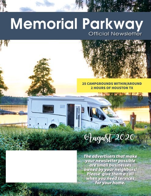 Memorial Parkway August 2020