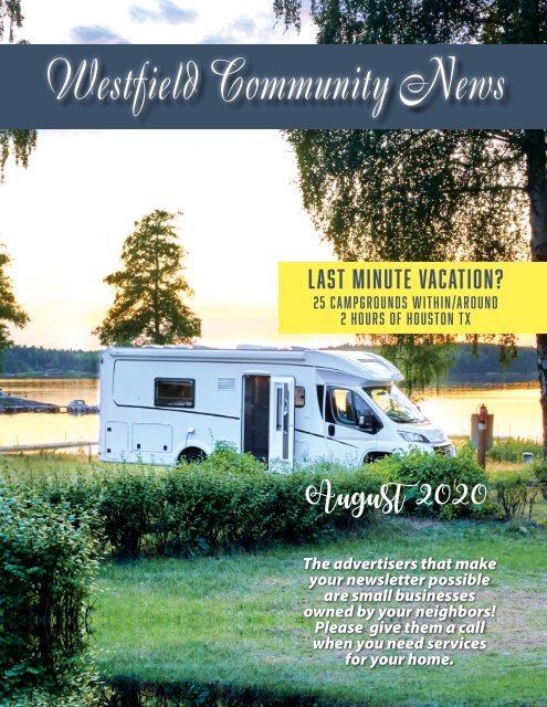 Westfield Community August 2020