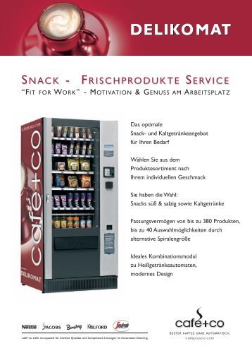 SNACK - DELIKOMAT Betriebsverpflegung