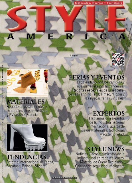 Revista STYLE AMERICA Materiales y Tendencias edición 23
