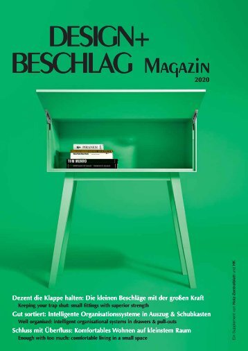 DESIGN+BESCHLAG Magazin 2020